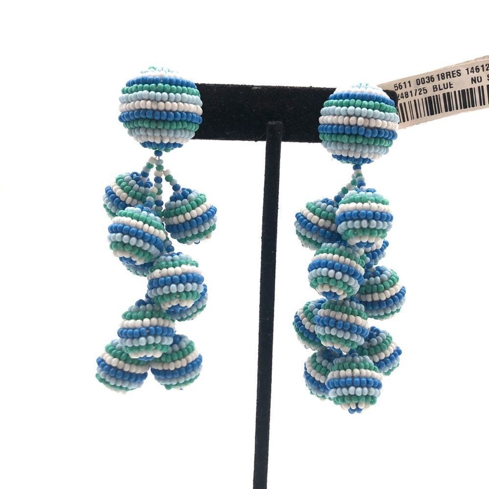 Sachin + Babi Rainbow Coconut Earrings NWT